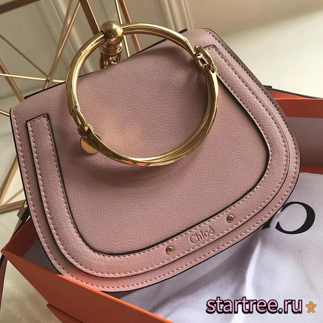 Chloé croy handbag 123888 medium pink - 1