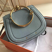Chloé croy handbag 123888 medium light blue - 1