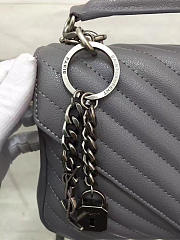 CohotBag saint laurent female bag 26608 elephant grey medium - 5