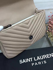 CohotBag saint laurent handbag 26608 apricot medium - 4