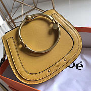 Chloé croy handbag 123888 medium yellow - 1