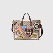 CohotBag gucci 2019 new men's bag fashion applique embroidery handbag - 1