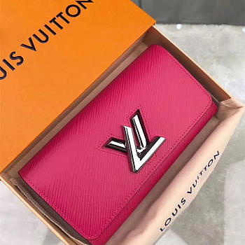 Louis Vuitton Twist Wallet Coquelicot- M61179 - 19x10.5x3cm