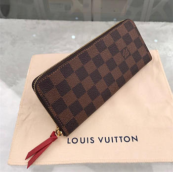 Louis Vuitton Clémence Wallet- N60534 -19cm x 10cm