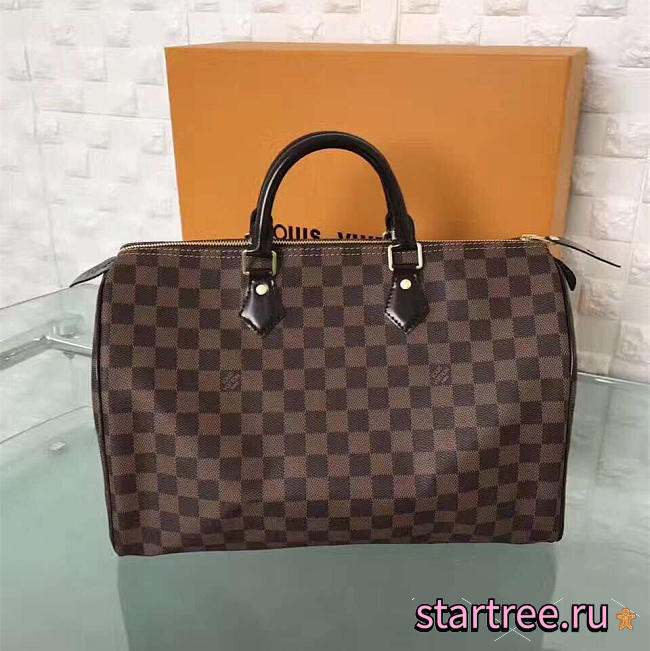 Louis Vuitton | Speedy Damier Ebene - N41363 - 35 x 23 x 18 cm - 1