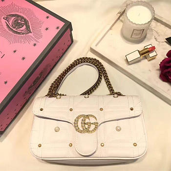 gucci marmont bag white 2642