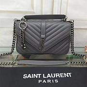 CohotBag saint laurent female bag 26608 elephant grey medium - 1