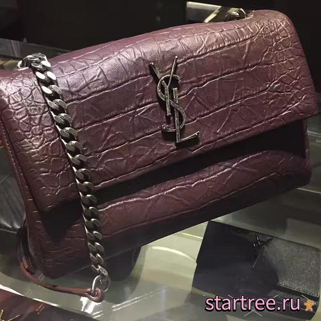 ysl medium west hollywood bag wine red CohotBag - 1