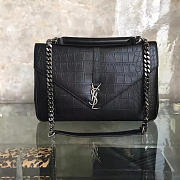 ysl monogram college in embossed crocodile shiny leather CohotBag 5106 - 1