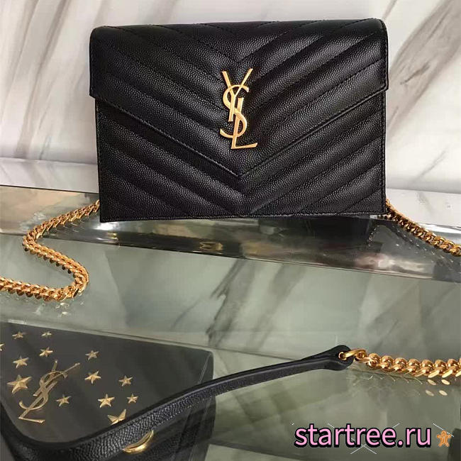 ysl monogram bag  black CohotBag 5031 - 1