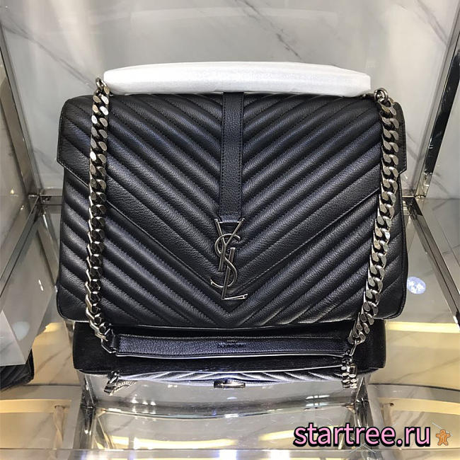 YSL | Monogram College Large Black 5097 - 1