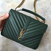 ysl gold monogram college green CohotBag 5111 - 1