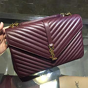 YSL | Monogram College Wine Red 5094 - 1