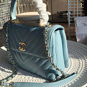 Chanel | Top Handle Bag Trendy CC Chevron Lambskin - 25cm - 2