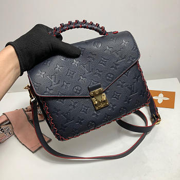 Louis Vuitton pochette metis handbag m43941 royal blue