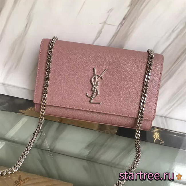 ysl monogram kate grain de poudre embossed leather CohotBag 5021 - 1