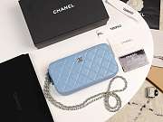 Chanel | 2019 New Chain Bag Blue - 1
