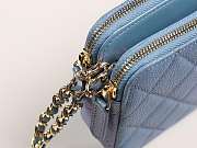 Chanel | 2019 New Chain Bag Blue - 6