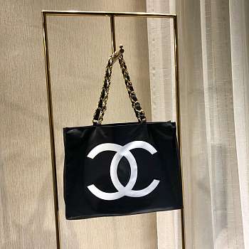 CohotBag chanel fashion chain bag black
