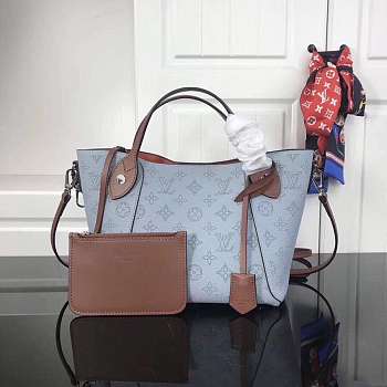 CohotBag lv calf leather tote 34cm blue