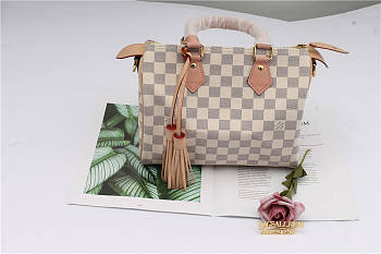Louis Vuitton speedy bandoulière 25 damier azur canvas 3206