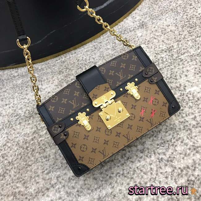 Louis Vuitton | Trunk Clutch Canvas Printing Handbag - 1