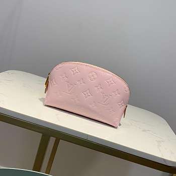 CohotBag lv pink cosmetic bag embossed leather