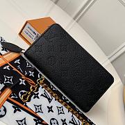 Louis Vuitton Zippy Wallet Black- M58431 - 20x2x19cm - 1
