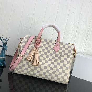 Louis Vuitton Speedy Bandoulière 30 Damier Azur Canvas - N44367 - 30x21x17cm