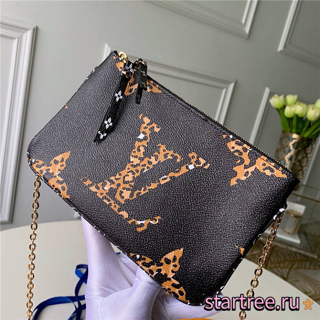 CohotBag lv pochette double zip chain bag m67874 - 1