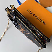 CohotBag lv pochette double zip chain bag m67874 - 5