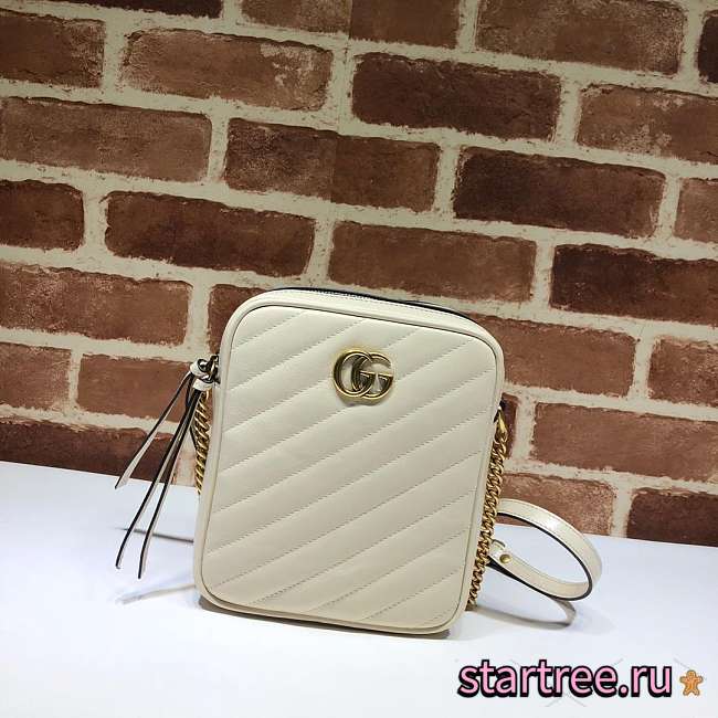 CohotBag new gucci shoulder bag chain bag white - 1