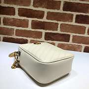 CohotBag new gucci shoulder bag chain bag white - 3