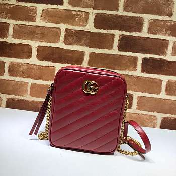 CohotBag new gucci shoulder bag  chain bag red 