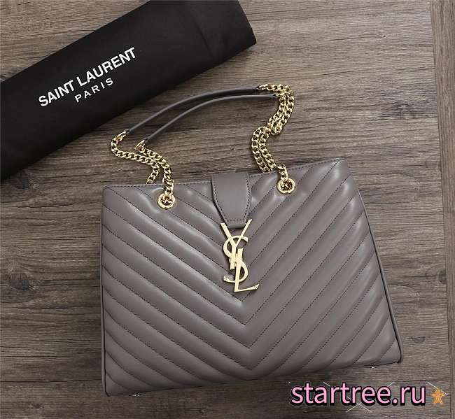 CohotBag ysl saint laurent monogramm gray - 1