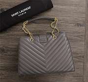 CohotBag ysl saint laurent monogramm gray - 5