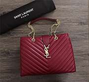 CohotBag ysl saint laurent monogramme red - 1