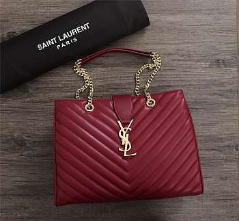 CohotBag ysl saint laurent monogramme red