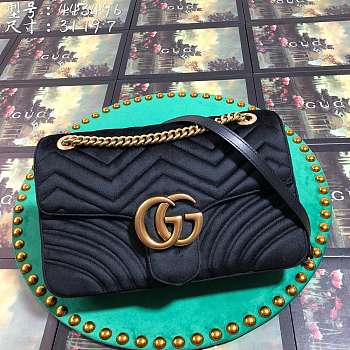 Gucci | Velvet Chain Bag Shoulder Bag 443496