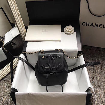 Chanel Chain Backpack - 16x20x12.5cm