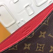 Louis Vuitton Monogram Chain Red Bag- M41200 - 26 x 17 x 6 cm - 5