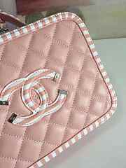 Chanel | Vanity Case Pink Grained Caldskin Leather - 4