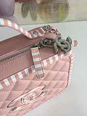 Chanel | Vanity Case Pink Grained Caldskin Leather - 2