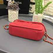 CohotBag chanel new sheepskin small square bag red - 6