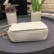 CohotBag zbags chanel new sheepskin small square bag white - 2