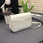 CohotBag zbags chanel new sheepskin small square bag white - 3