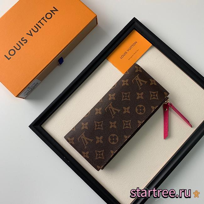 Louis vuitton Adele Monogram Red- M61287 - 21x9x2cm  - 1