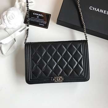 Chanel Leboy Woc Chain Package - 13×19.5×3.5cm