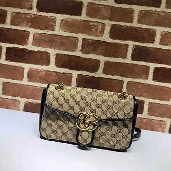 Gucci GG Marmont Small Shoulder Bag - 443497 - 26cm