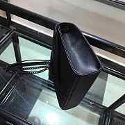 YSL| Envelope Medium Bag All Black - 24x17.5x6cm - 4